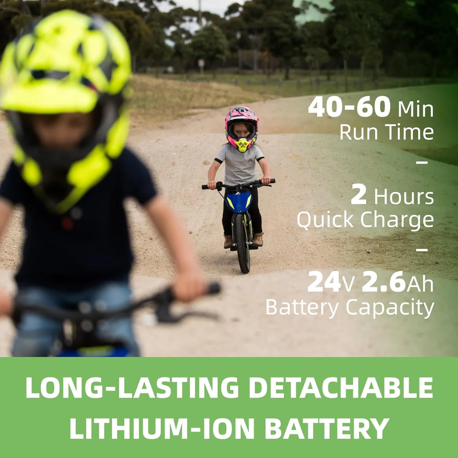 Lightweight Electric Dirt Bike for Kids, 170/340W Electric Motorcycle Up to 10/12MPH, 24V Detachable Battery, Hand-Operated Dual Brakes Electric Balance Bike for Ages 3-6/5-12
