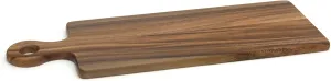 Lipper International Acacia Wood Serving and Cutting Board, 19.75" x 7" x 0.5"
