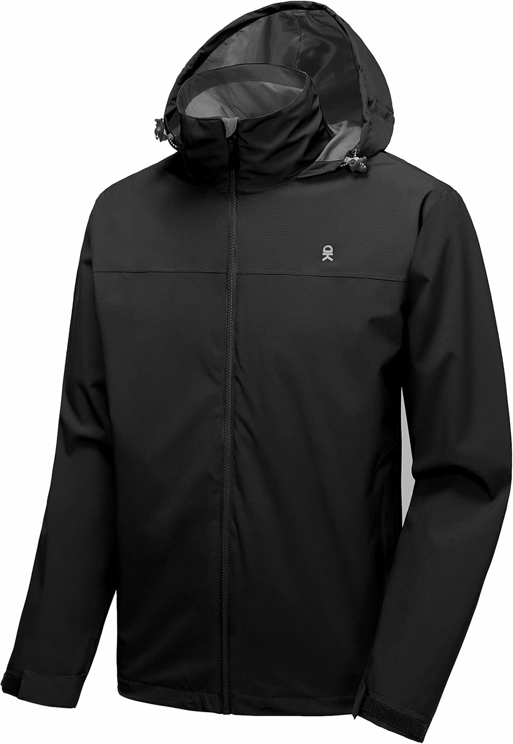 Little Donkey Andy Men's Waterproof Rain Jacket, Lightweight Rain Coat, Raincoat with Hood for Golf Hiking