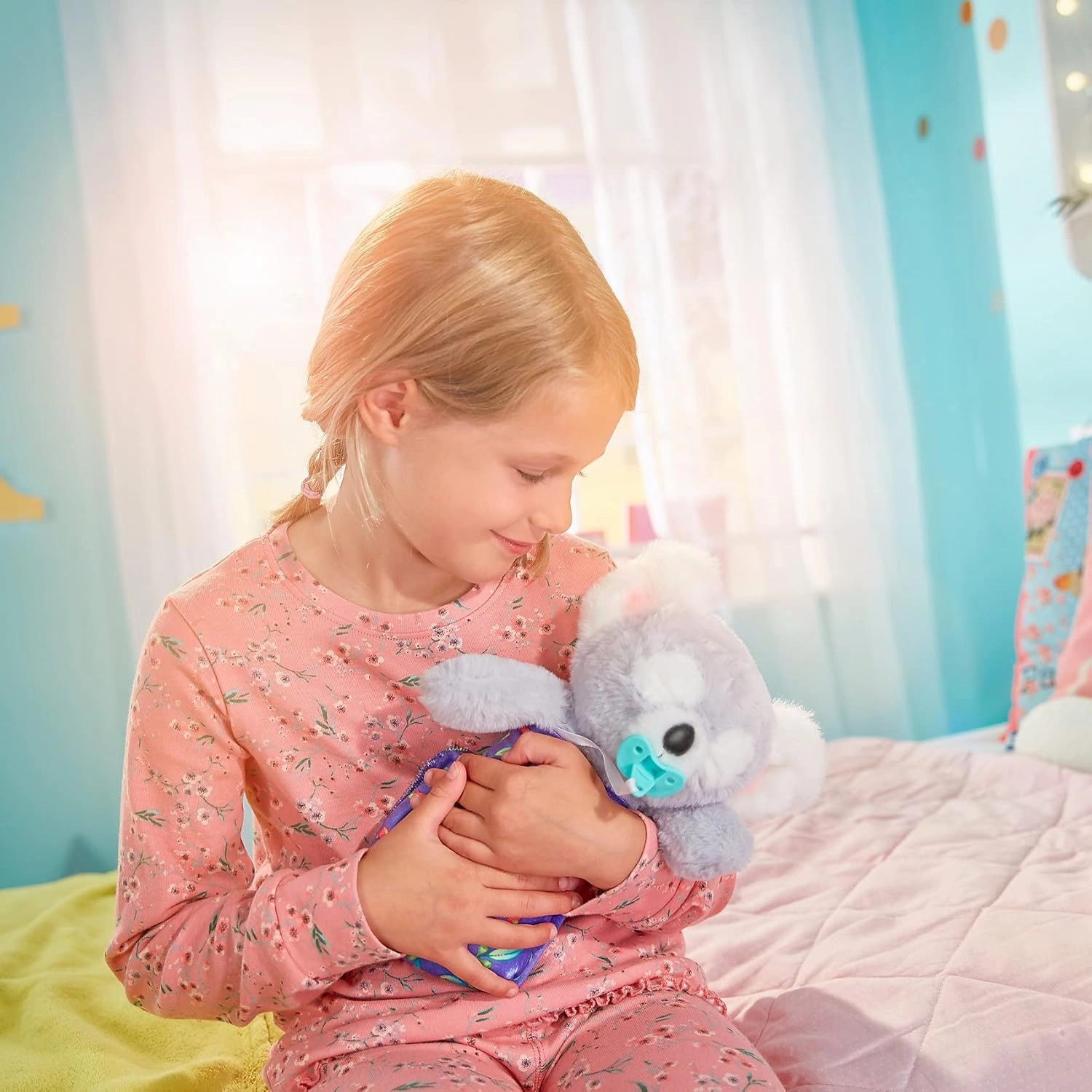 Little Live Pets Cozy Dozy Kip The Koala Bear - Over 25 Sounds and Reactions | Bedtime Buddies, Blanket and Pacifier Included | Stuffed Animal, Best Nap Time, Interactive Bear - Styles May Vary