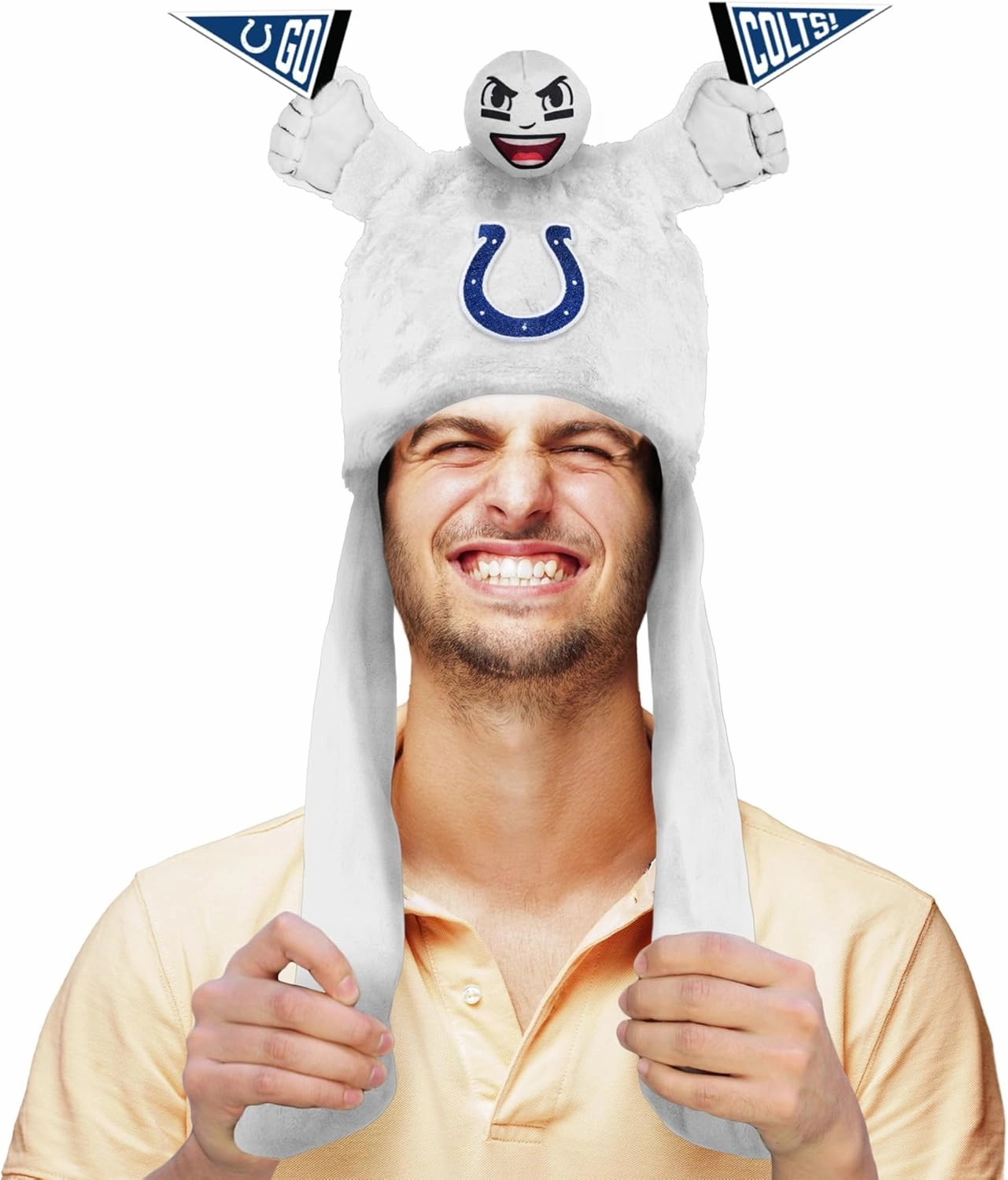 Littlearth NFL unisex-adult Nfl Cheering Sidekick Hat