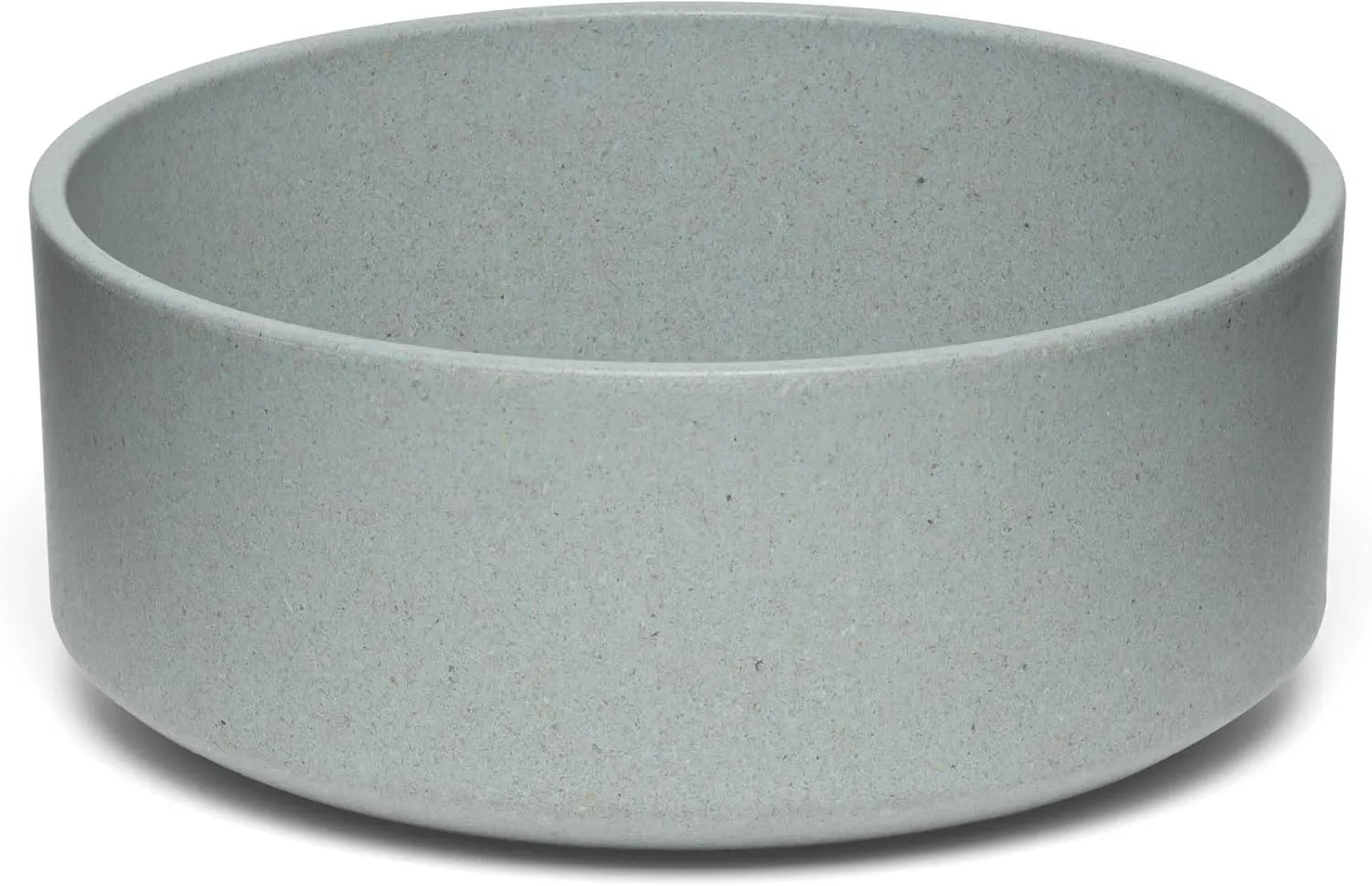 Loving Pets - Dolce Bamboo - Eco-Friendly Pet Bowls & Dishes for Dog, Cats, Puppy Food and Water Dish -Sustainable and Dishwasher Safe, Made with Real Bamboo (Large, Slate-Grey)