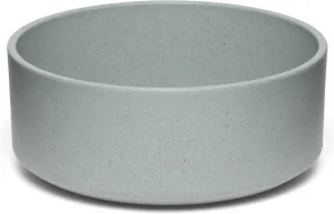 Loving Pets - Dolce Bamboo - Eco-Friendly Pet Bowls & Dishes for Dog, Cats, Puppy Food and Water Dish -Sustainable and Dishwasher Safe, Made with Real Bamboo (Large, Slate-Grey)