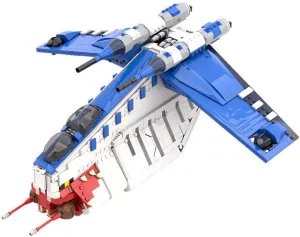Low Assault Altitude Transport LAAT Muunilinst 10 Ship 1630 Pieces MOC Build for Age 18 