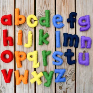 LOWERCASE ALPHABET LETTERS