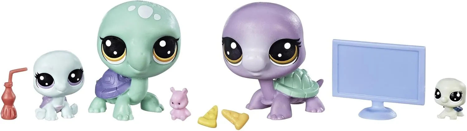 Lps Family Pack Movie Night Turtle Crew