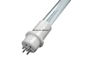 LSE Lighting UV-18 UV-C Bulb | Compatible Replacement for UV-18, UV-18X, Field Controls 46365402 | 18" 23W 4-Pin Germicidal Lamp for HVAC Air Purifier Systems | Designed in USA