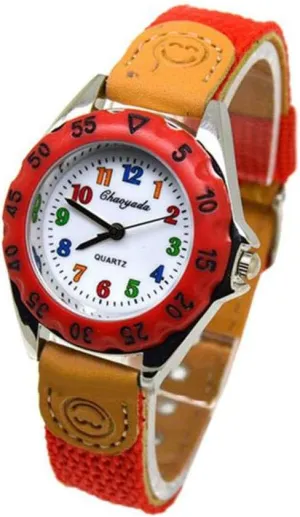 MASTOP Womens Mens Student Analog Quartz Casual Sport Watch Nylon Strap Or UP Strap Fashion Colorful Number Dial