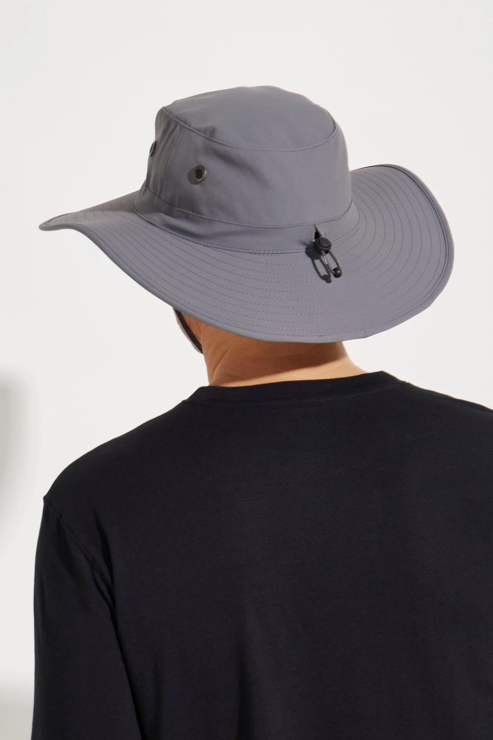 Men's Shapeable Wide Brim Hat - UPF 50 Sun Protection - Maximum Coverage on Your Next Adventure - Sun Fearless Leo Hat