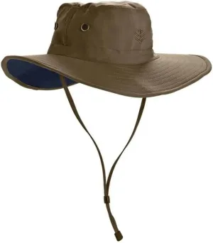 Men's Shapeable Wide Brim Hat - UPF 50 Sun Protection - Maximum Coverage on Your Next Adventure - Sun Fearless Leo Hat