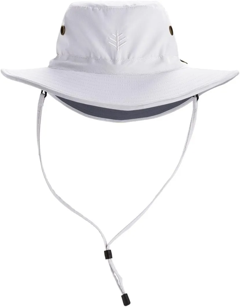 Men's Shapeable Wide Brim Hat - UPF 50 Sun Protection - Maximum Coverage on Your Next Adventure - Sun Fearless Leo Hat