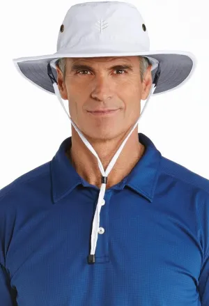 Men's Shapeable Wide Brim Hat - UPF 50 Sun Protection - Maximum Coverage on Your Next Adventure - Sun Fearless Leo Hat