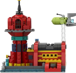 Micro Train Model Building Toys from TV Show 389 Pieces Building Toys MOC Build for Age 18 