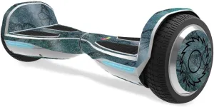 MightySkins Glossy Glitter Skin for Razor Hovertrax 1.5 Hover Board - Dark Butterfly | Protective, Durable High-Gloss Glitter Finish | Easy to Apply, Remove, and Change Styles | Made in The USA