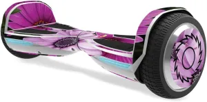 MightySkins Skin Compatible with Razor Hovertrax 1.5 Hover Board - Purple Flowers | Protective, Durable, and Unique Vinyl Decal wrap Cover | Easy to Apply, Remove, and Change Styles | Made in The USA