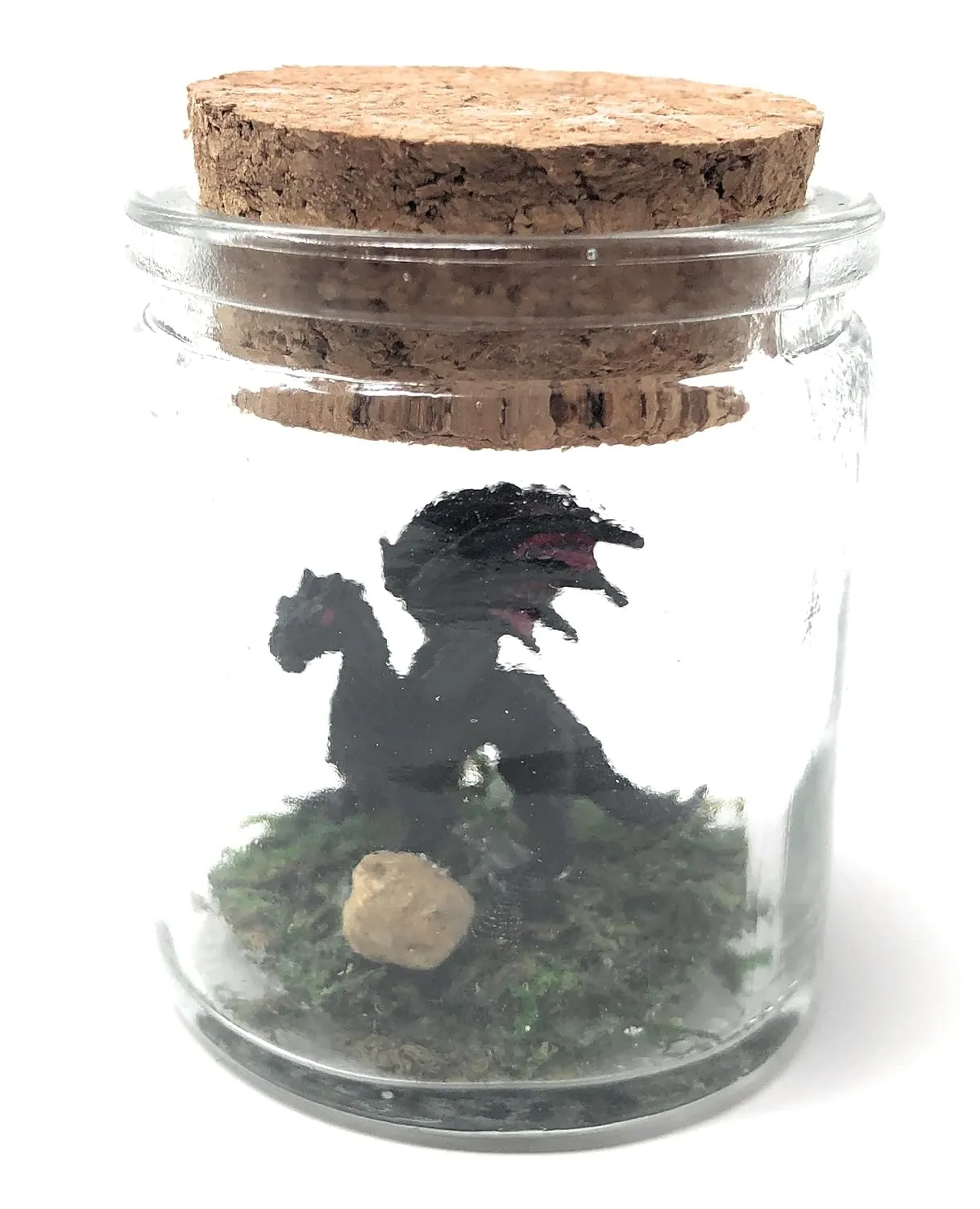 Mini Pet Dragon Black And Red With Adoption Certificate