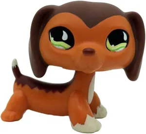 Mini Pet Toys #675 Popular Brown Savannah Savvy Dachshund Dog Animal Figure