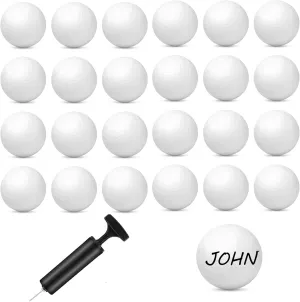 Mini Volleyball 4 Inch Inflatable Mini Toss Volleyball with Pump for End of Season Gifts School Carnival Reward Senior Night Party Favors Coach Team Prizes
