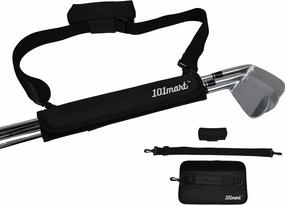 Mini Golf Club Carry Bag for Men Women and Kids with Detachable Golf Ball Pouch | Lightweight Driving Range Club Carrier | Sunday Golf Bag
