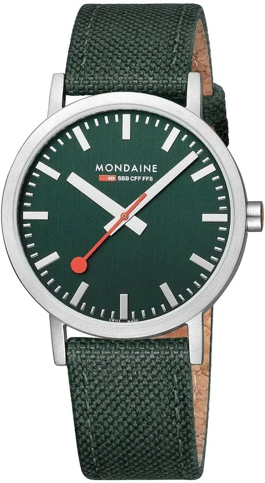 Mondaine Classic 40mm Watch | St. Steel Brushed
