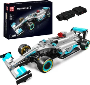 Mould King 13171 Car Model kit, Collectible Racing car Model for Display, Reomote Control Car Building Set Toy for Adults and Kids, 1257 Pieces