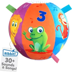 Move2Play, Hilariously Interactive Baby Ball with Music & Sound Effects | 1st Birthday Gift | Toddler Toy for Boys & Girls | Indoor/Outdoor | Age 6, 9, 12  month | 1, 2, Year's Old