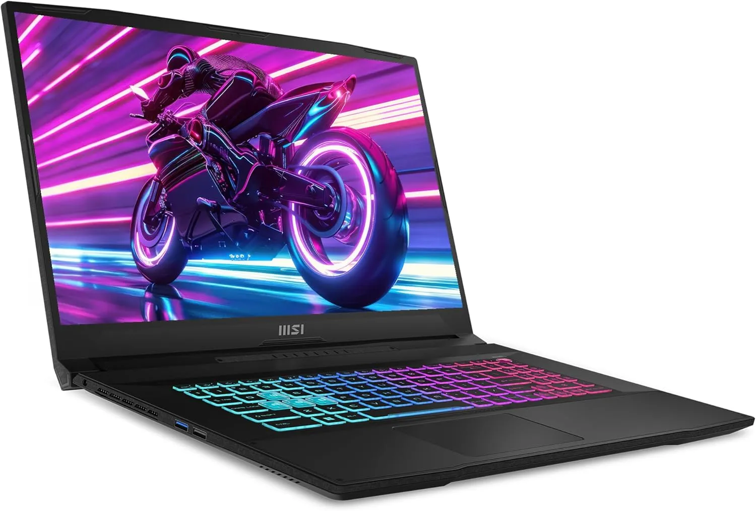 MSI Katana A17 AI Gaming Laptop, AMD Ryzen 9 8945HS, 64 GB DDR5 RAM, 4 TB PCIe SSD, 17.3" FHD (1920x1080) Display, Nvidia G-Force RTX 4060, W11 Home, Backlit Keyboard, Black