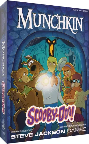 Munchkin Scooby-Doo Card Game | Based on The Steve Jackson Munchkin Series | Featuring Scooby-Doo and Mystery Inc. Characters | Officially Licensed Card Game