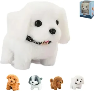 My Realistic Robot Puppy,2025 New Realistic Robot Puppy,Ai Robotic Dog,Walking, Barking,Tail Wagging (E8-1PCS)