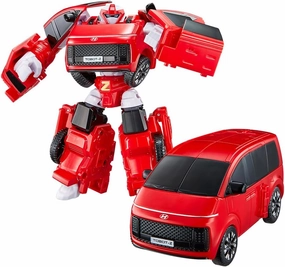 New TOBOT, Smart TOBOT Z, Youngtoys Transforming Collectible Vehicle to Robot, Heroes Animation Character Toys for Kids 3 and up Transform Toys Cars, Medium Size 6-inch