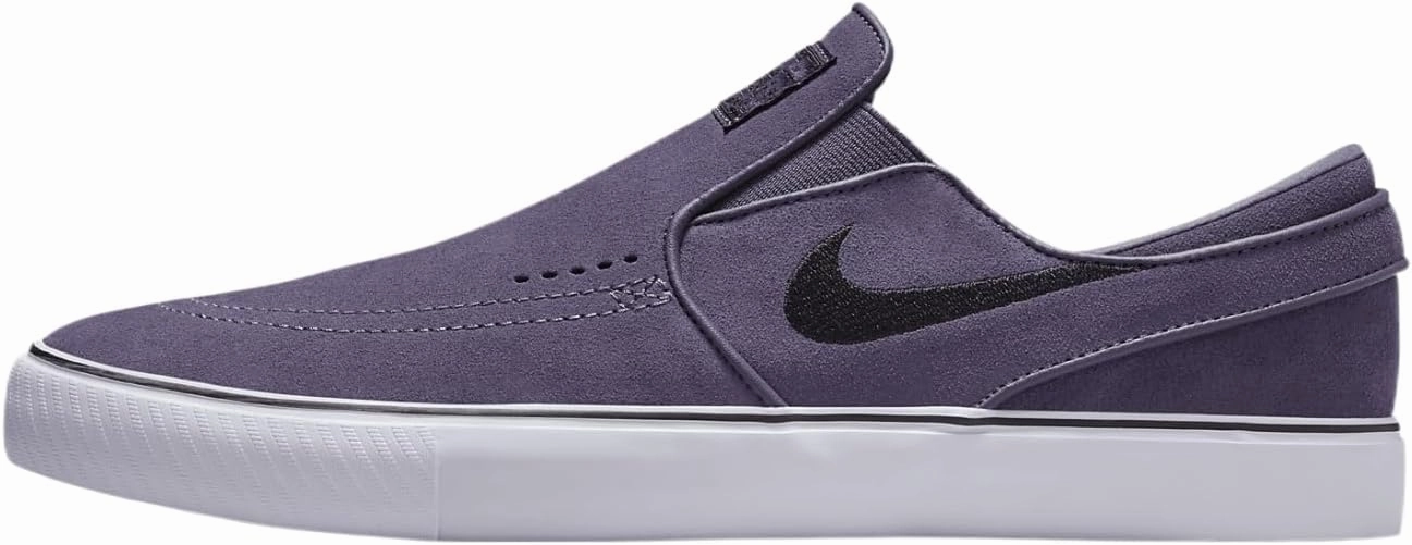 Nike SB Janoski  Slip Skate Shoes (FN5893-500, Dark Raisin/Dark Raisin/White/Black) Size 8