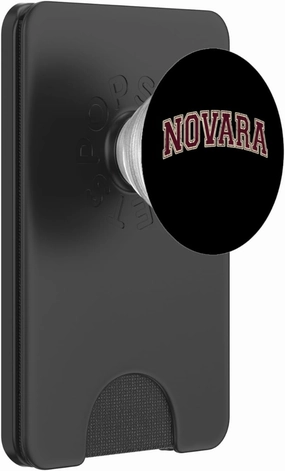 Novara Italy City Tourist Sport PopSockets PopWallet for MagSafe