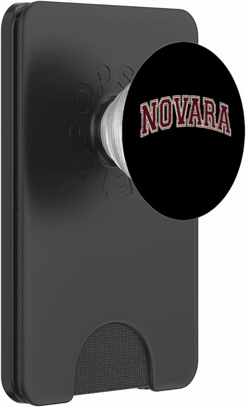 Novara Italy City Tourist Sport PopSockets PopWallet for MagSafe