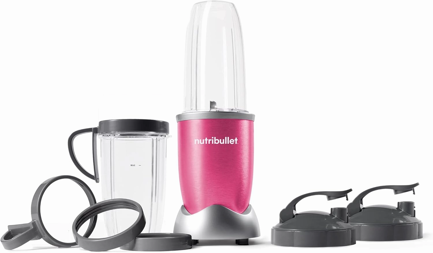 NutriBullet NB9-1301PINK Pro 13 Pcs Berry Pink, 900W