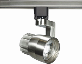 Nuvo TH427 12W Angle Arm Adjustable LED Track Head, 36-Degree Beam Spread, Brushed Nickel