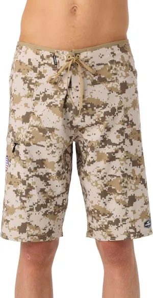 O'NEILL Men's Board Shorts 21 Inch Outseam GI Jack - Quick Dry Board Shorts Men's, Mens Board Shorts for Beach & Surfing