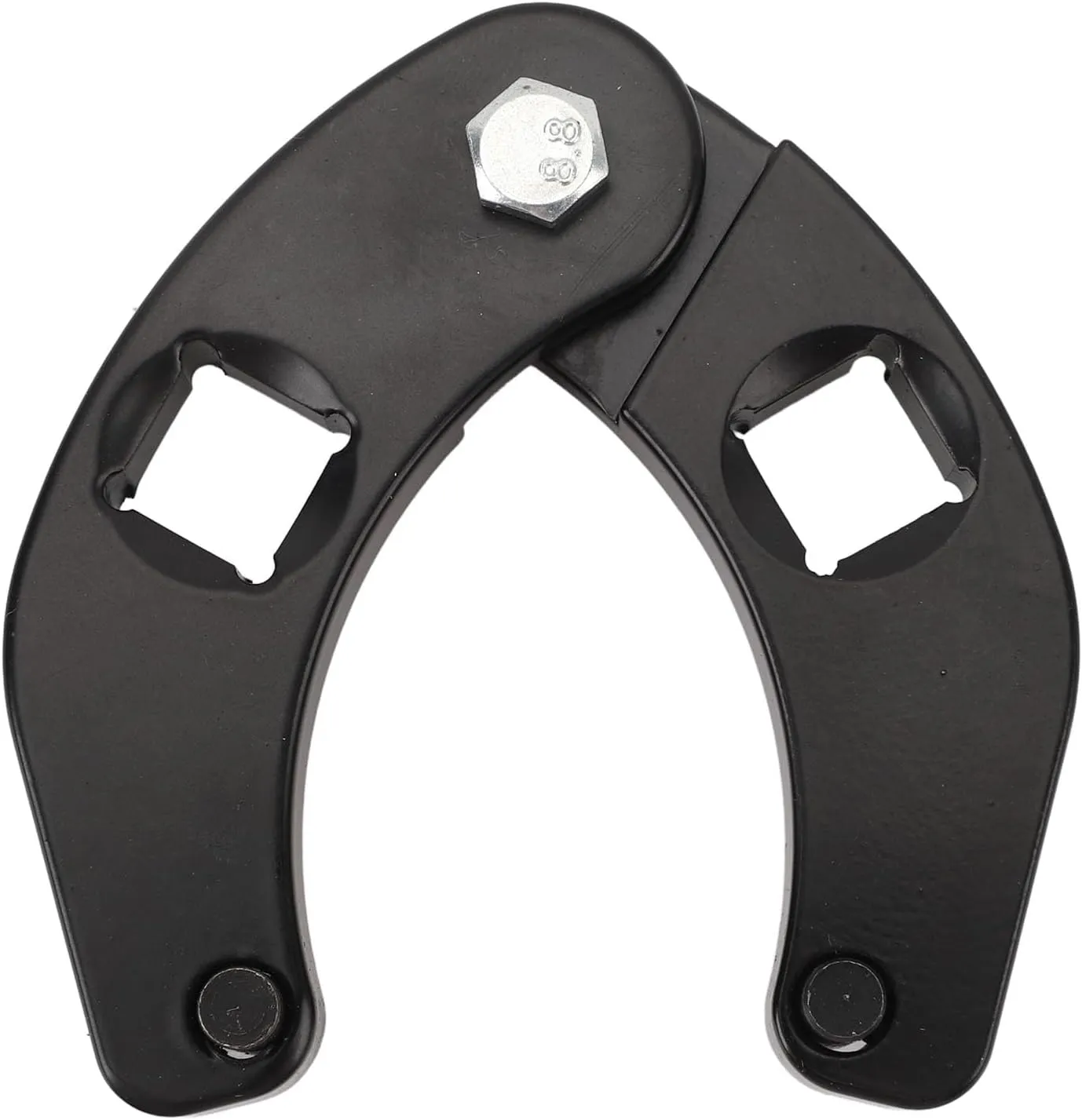 OUKENS 1266 Hydraulic Cylinder Spanner Tool Set, Secure Grip Adjustable Gland Nut Wrench, Pin Wrench for Most Farm Construction Equipment