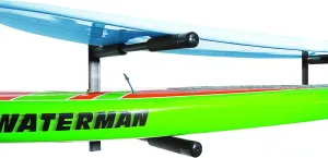 Paddle Board Wall Mount Rack by COR Surf | Double Surfboard or Paddleboard Wall Rack Storage | Heavy-Duty SUP Garage Storage Rack