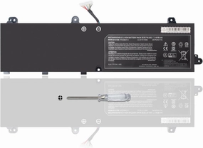 PC50BAT-3 Battery for Schenker Key 15 Comet Lake Key 15 Gaming for CLEVO PC50DN2 PC50S for SYSTEM76 Oryx PRO 6 for THUNDEROBOT 911 P1 for EUROCOM RX315 NH57AF1 3ICP6/64/115 11.4V/6220mAh/73Wh/3-Cell