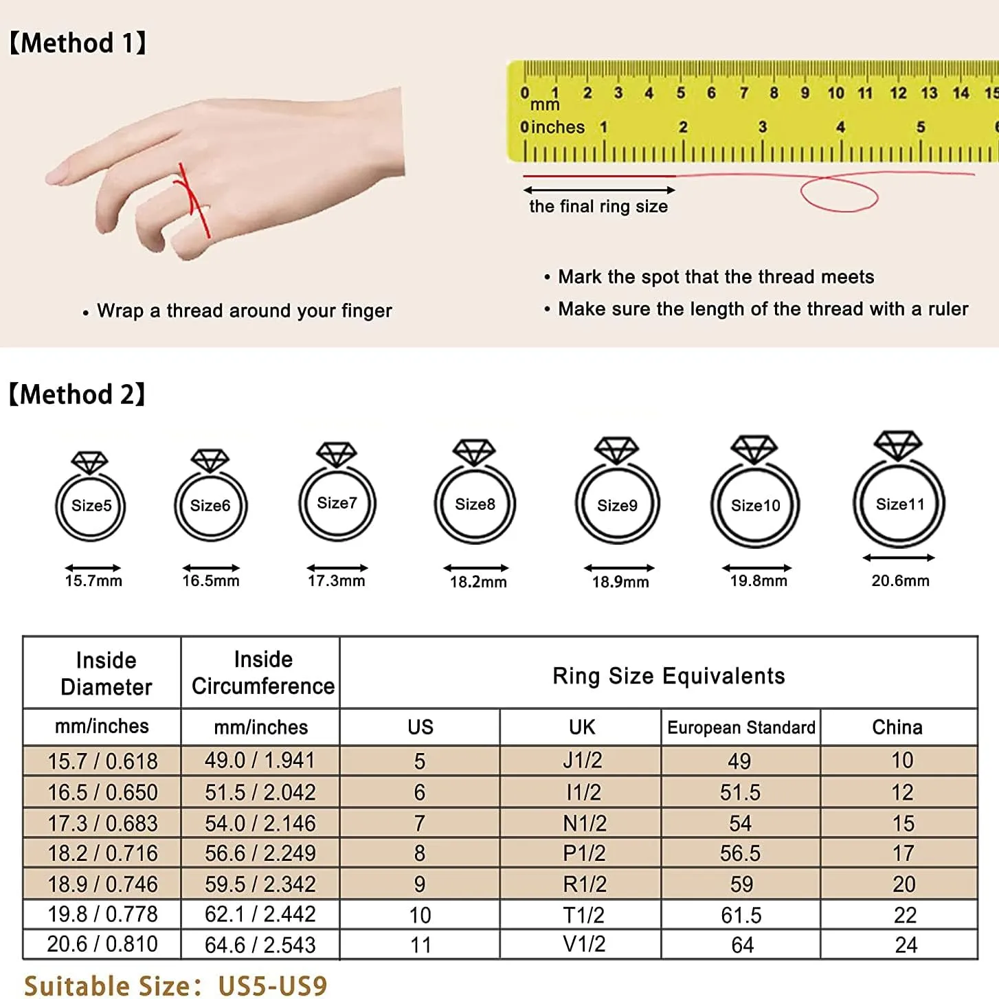 Pearl Ring for Women 925 Sterling Silver Women's Ring Cubic Zirconia Band Engagement Anniversary Statement Promise Ring for Her 7mm Freshwater Pearl Size5-10
