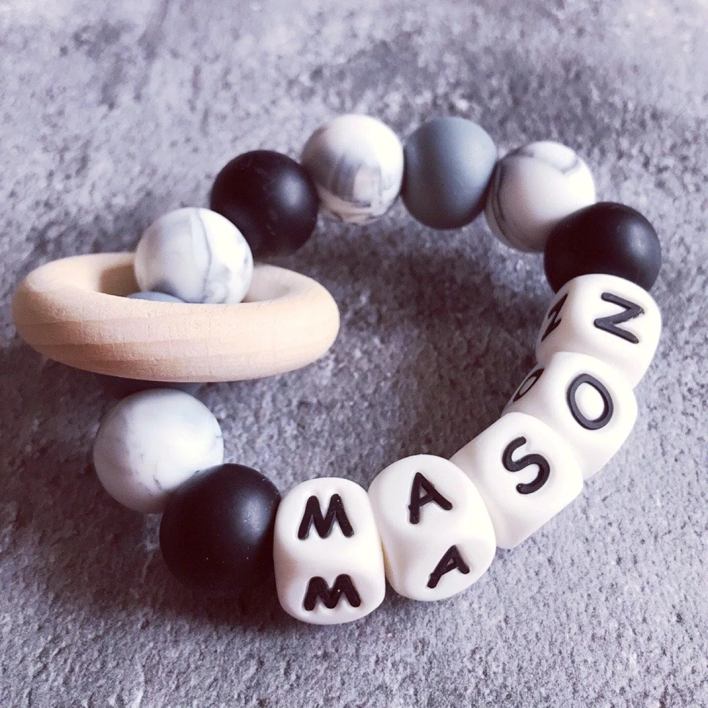 Personalised Newborn Mini Teether