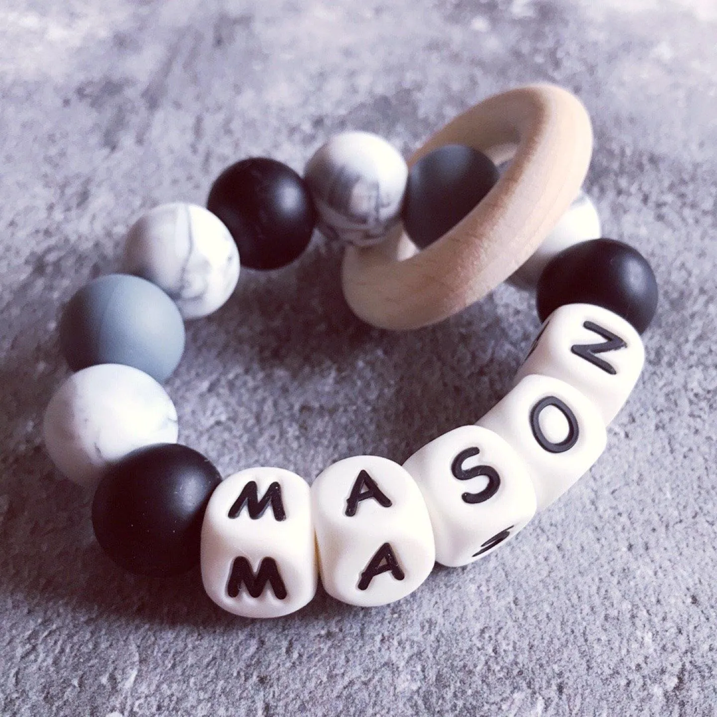Personalised Newborn Mini Teether