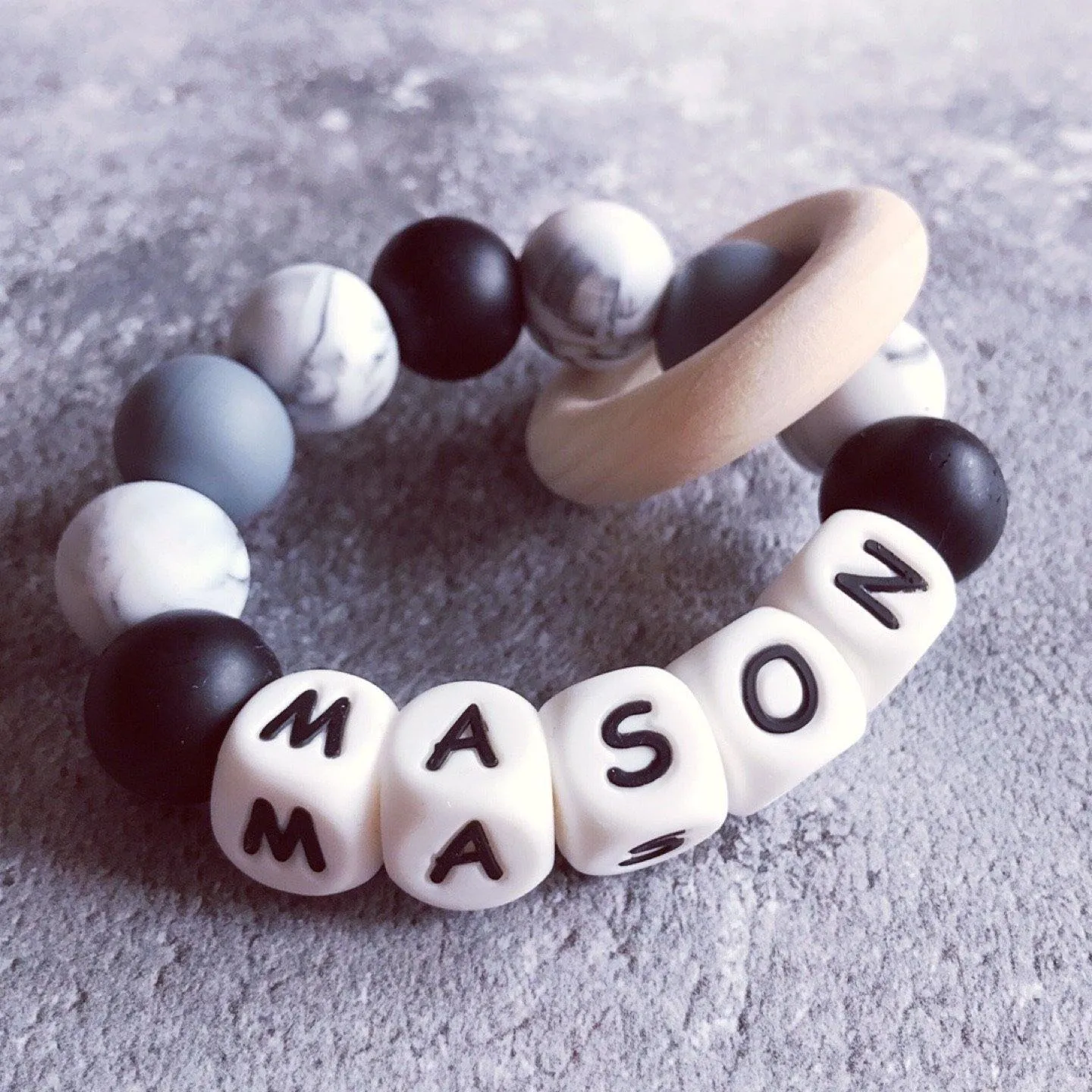 Personalised Newborn Mini Teether