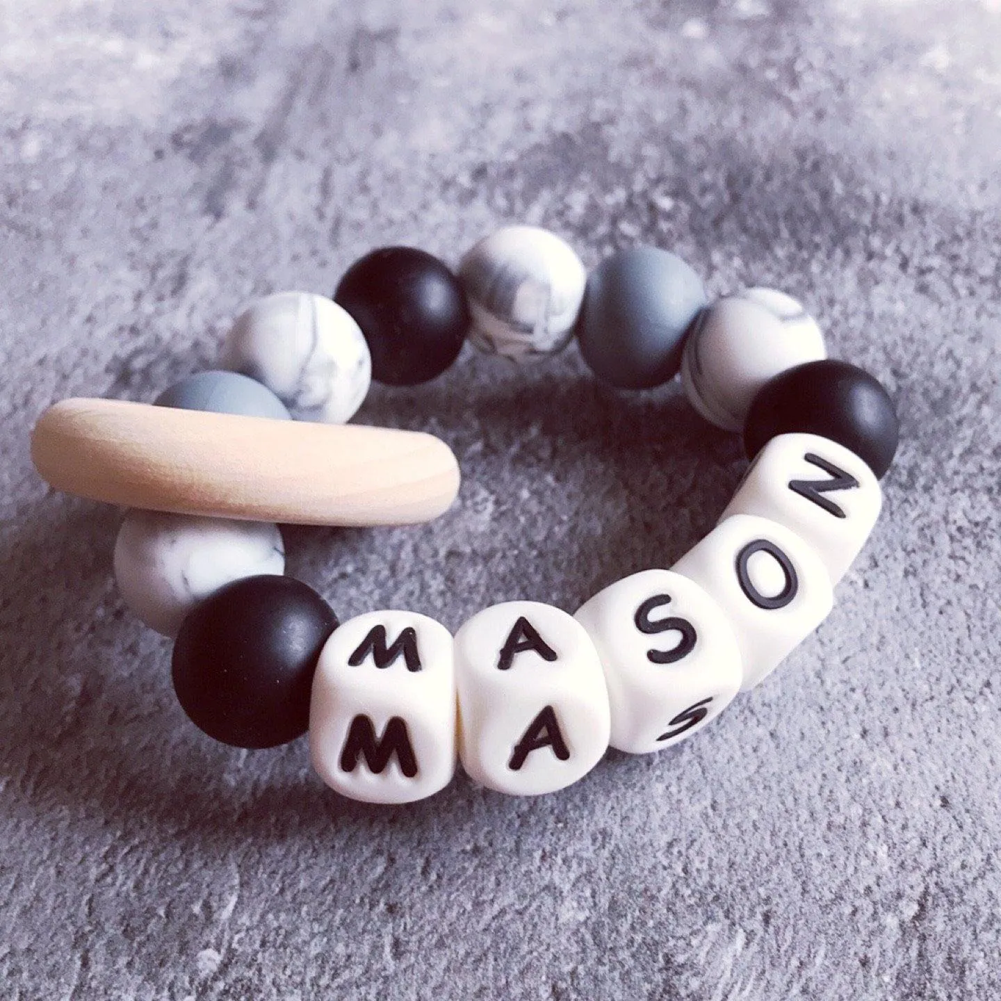 Personalised Newborn Mini Teether