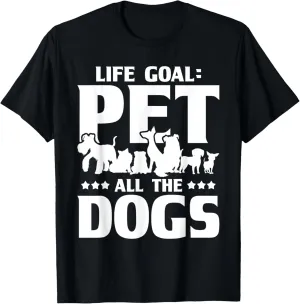 Pet All The Dogs - Dog Trainer Dog Breeder Shelter Owner T-Shirt