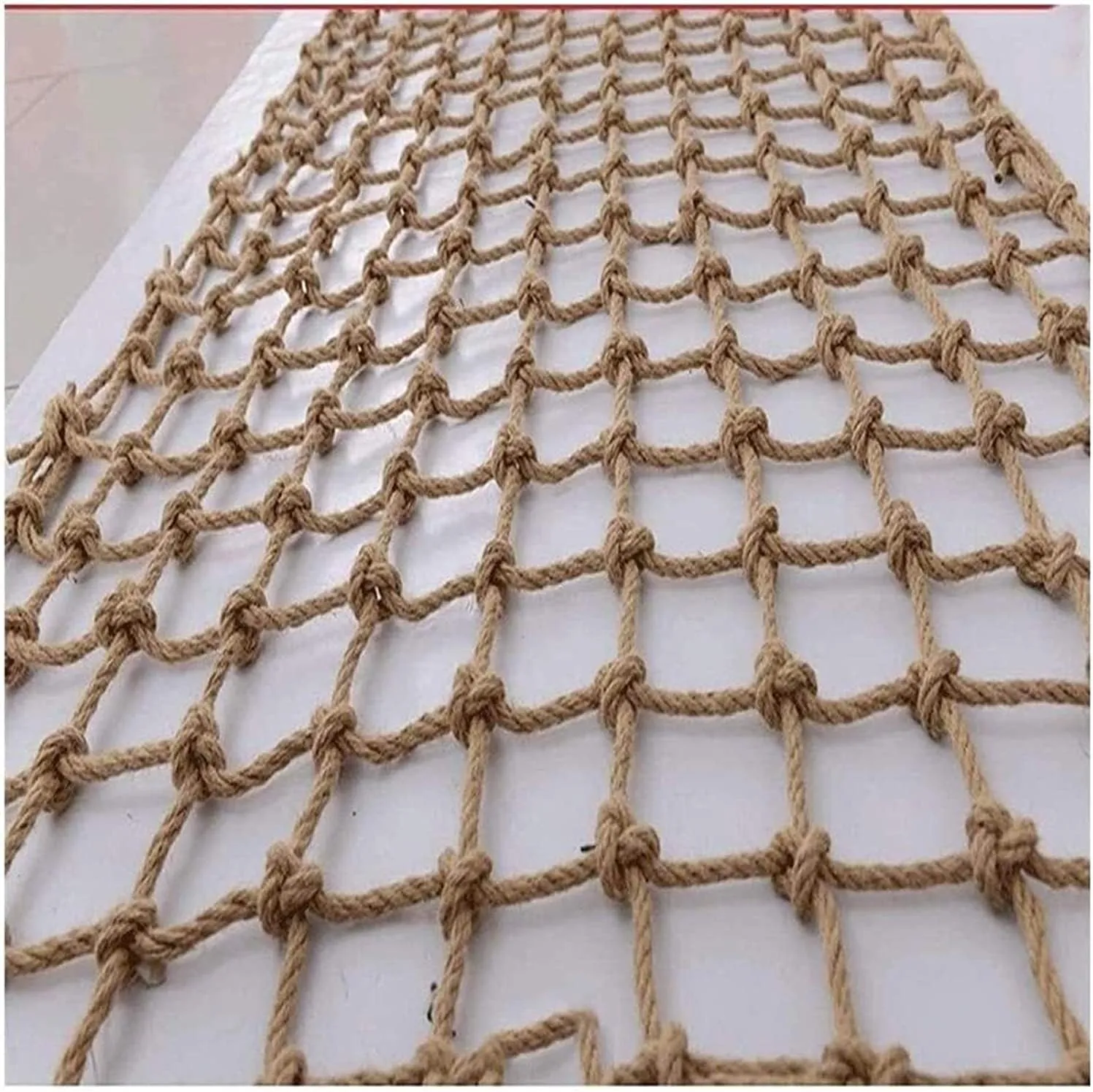 Pet Climbing Rope Net,Climbing Kids Adults Climb Net Rope Cargo Netting Swingset Large for Kids Adult Rock Playground Tree Net Outdoor Nets for Mesh Indoor Giant Heavy Duty