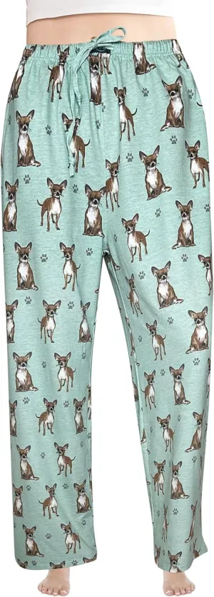 Pet Lover Pajama Pants – New Cotton Blend - All Season - Comfort Fit Lounge Pants for Women and Men - 27 Breeds Available