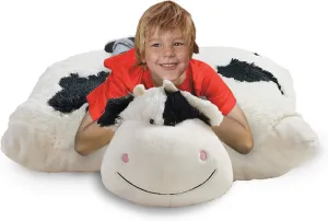 Pillow Pets Originals Cozy Cow Jumboz - Extra Big Stuffed Animal Plush Toy