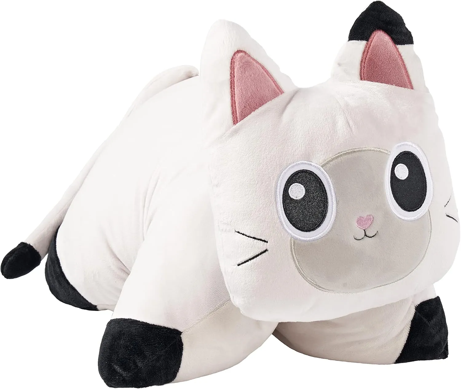 Pillow Pets Pandy Paws Stuffed Animal Plush, 16", NBCUniversal Gabby's Dollhouse Toy