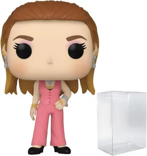 POP TV: Ted Lasso - Keeley Jones in Pink Outfit Funko Vinyl Figure (Bundled with Compatible Box Protector Case), Multicolored, 3.75 inches